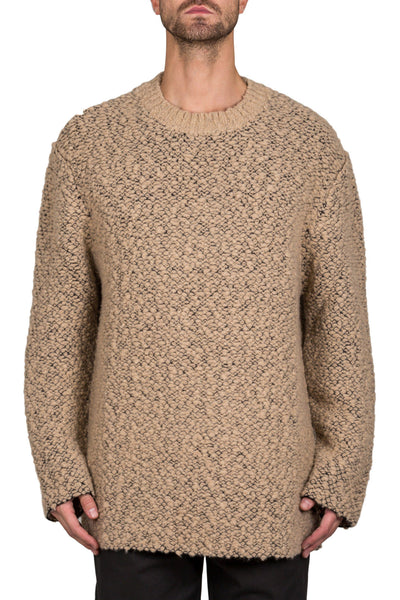 Oversized Teddy Boucle Sweater - cooder