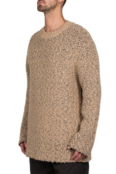 Oversized Teddy Boucle Sweater - cooder