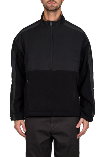 Nylon And Polar Fleece Pullover - cooder