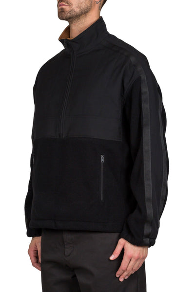 Nylon And Polar Fleece Pullover - cooder