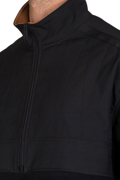 Nylon And Polar Fleece Pullover - cooder
