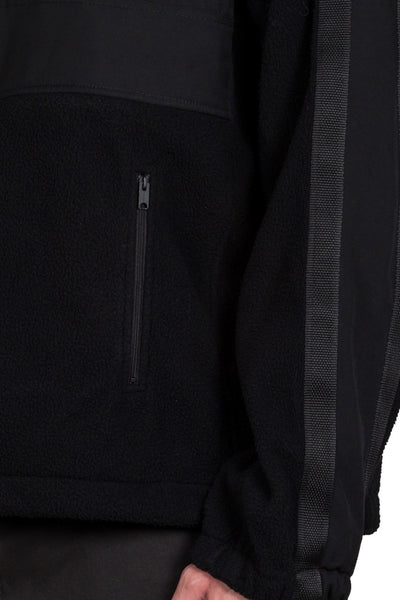 Nylon And Polar Fleece Pullover - cooder