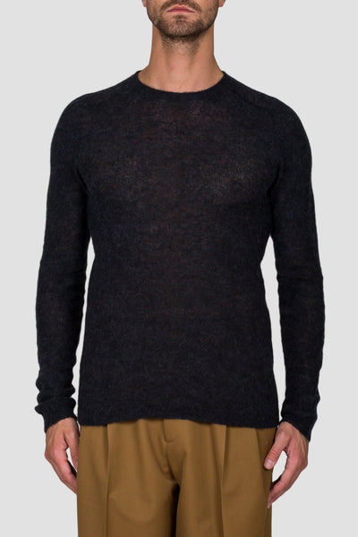 Alpaca Stretch Crewneck - cooder