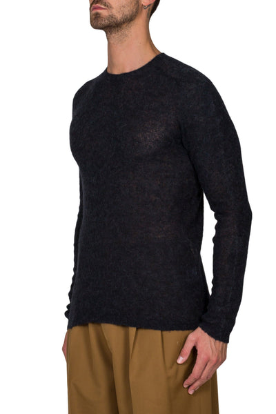 Alpaca Stretch Crewneck - cooder