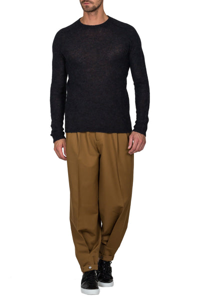 Alpaca Stretch Crewneck - cooder