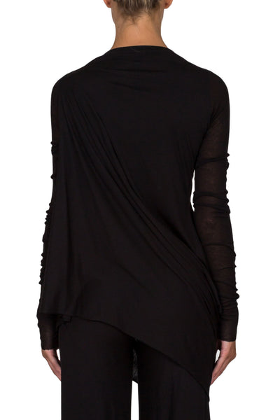 Long Sleeved Boat Neck Top - cooder