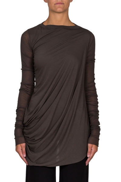 Long Sleeved Boat Neck Top - cooder