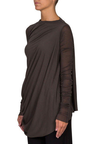Long Sleeved Boat Neck Top - cooder