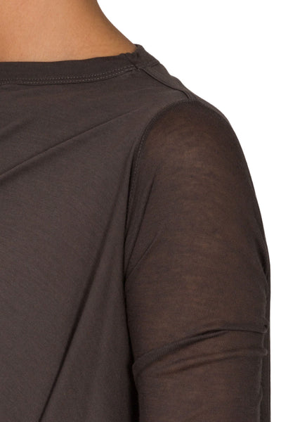 Long Sleeved Boat Neck Top - cooder
