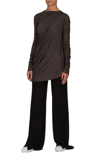 Long Sleeved Boat Neck Top - cooder