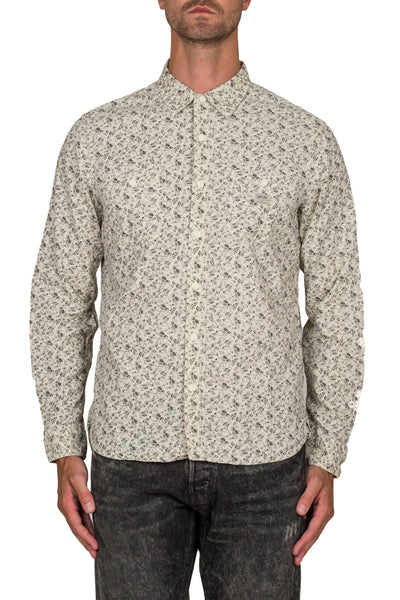 Floral-Print Cotton Workshirt - cooder