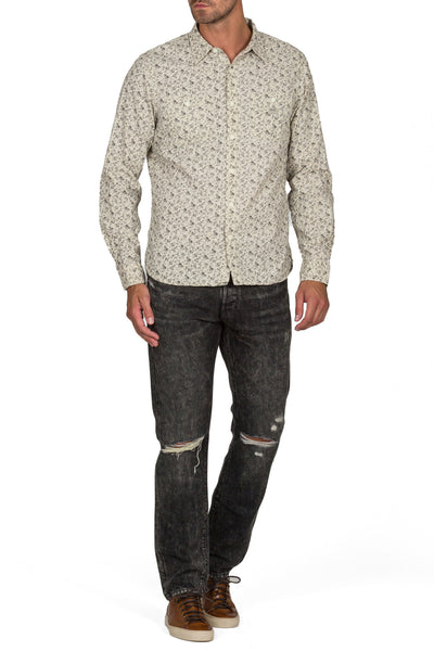 Floral-Print Cotton Workshirt - cooder