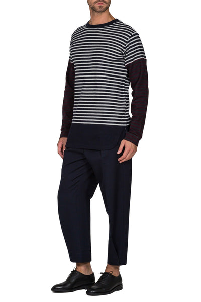 Striped Longsleeved T-Shirt - cooder