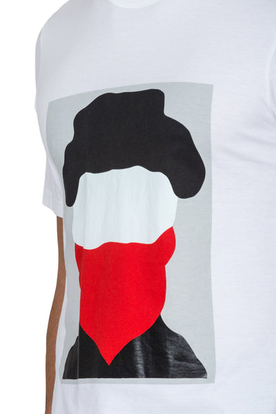 Crew Neck T-Shirt By Artist Ekta - cooder