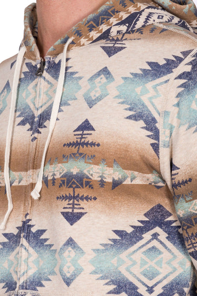 Southwestern Terry Hoodie - cooder