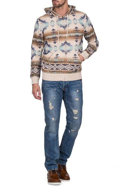 Southwestern Terry Hoodie - cooder