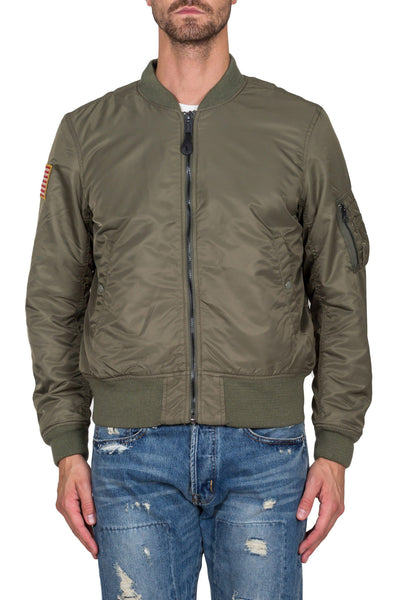 Slim Reversible Bomber Jacket - cooder