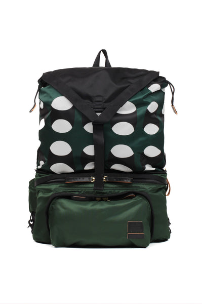 Multi-Zip Backpack-Fanny Pack - cooder