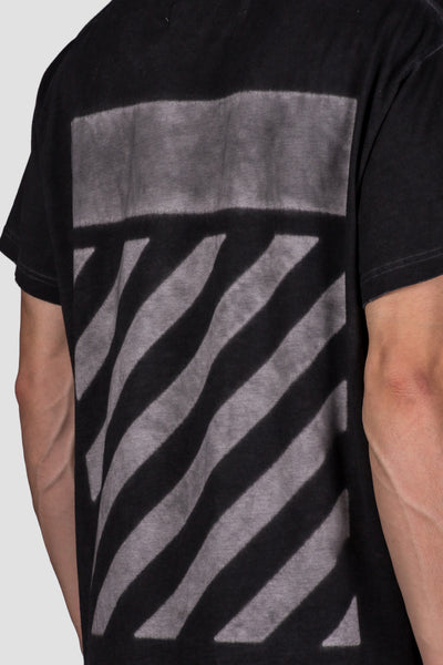 S/S T-Shirt Garment Dye Black No Color - cooder