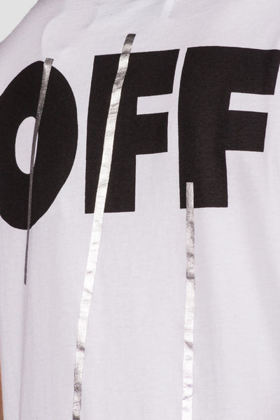 Silver Off T-Shirt S/S White Multicolor - cooder