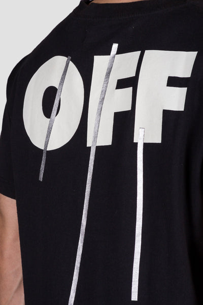 Silver Off T-Shirt S/S Black Multicolor - cooder
