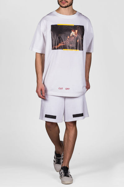 S.Francesco S/S T-Shirt White Black - cooder