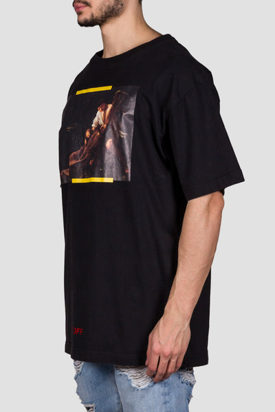S.Francesco S/S T-Shirt Black All Over - cooder