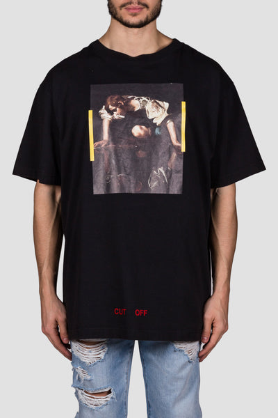 Narciso S/S T-Shirt Black All Over - cooder