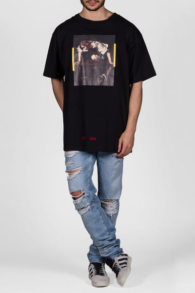 Narciso S/S T-Shirt Black All Over - cooder