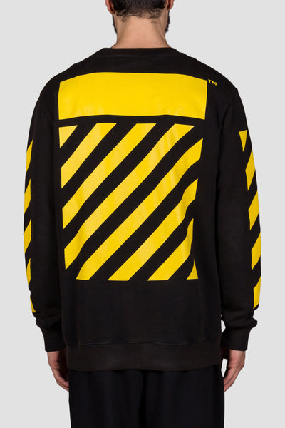 7 Opere Crewneck Black All Over - cooder
