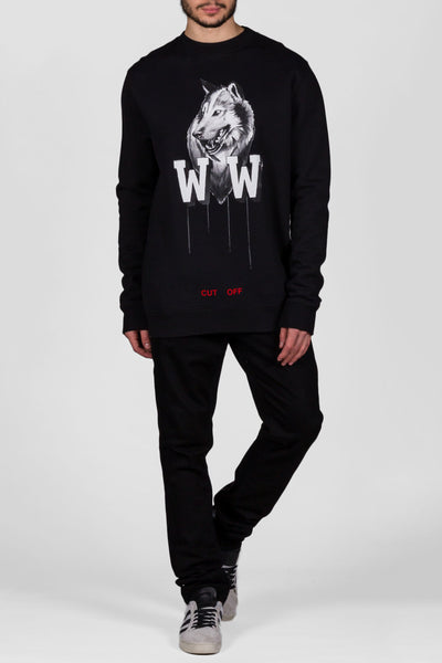 Othelo'S Wolf Crewneck - cooder