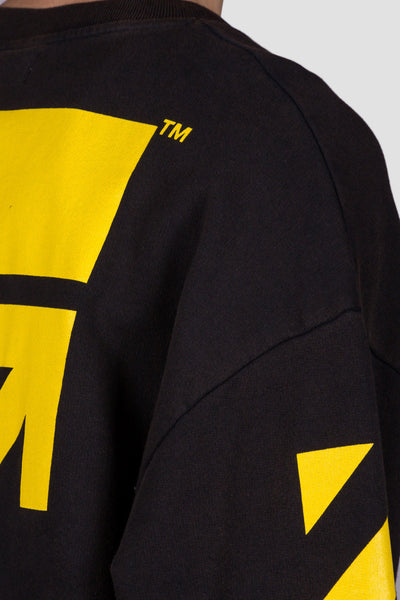 S.Francesco Crewneck Black All Over - cooder