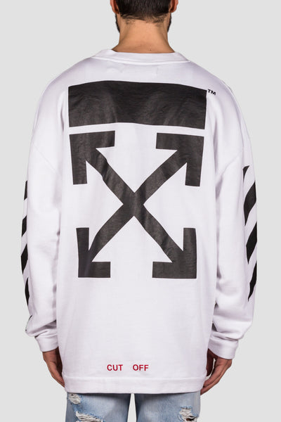 Narciso S/S Crewneck White All Over - cooder