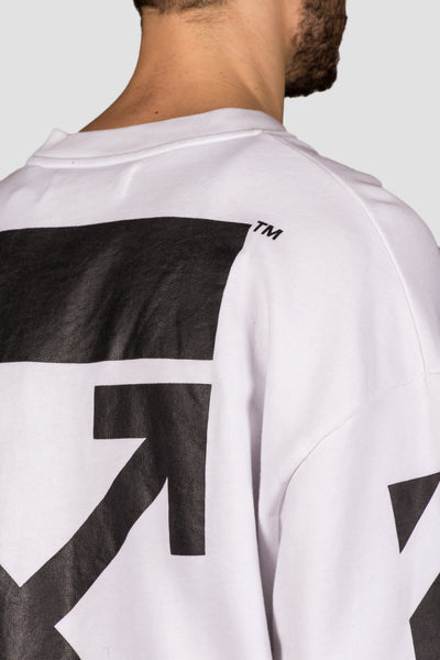 Narciso S/S Crewneck White All Over - cooder