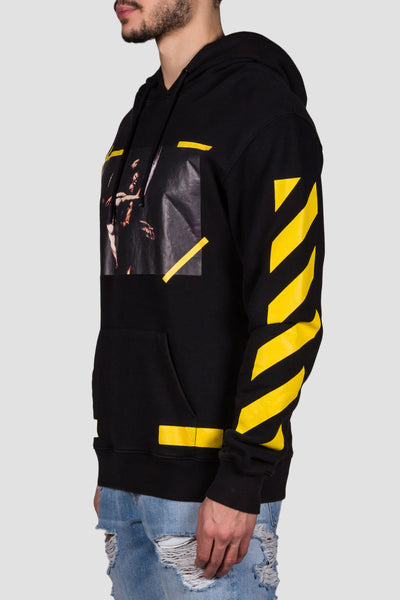 7 Opere Hoodie Black All Over - cooder