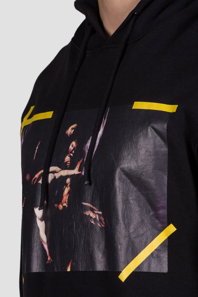 7 Opere Hoodie Black All Over - cooder