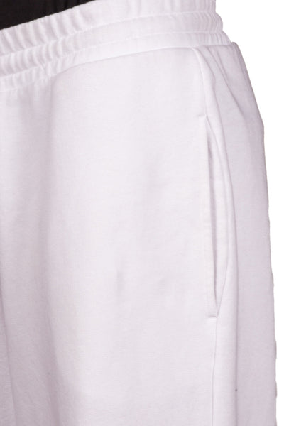 Brushed Diagonals Pants White - cooder