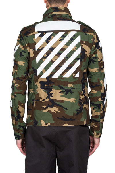 7 Opere Camouflage Jacket - cooder