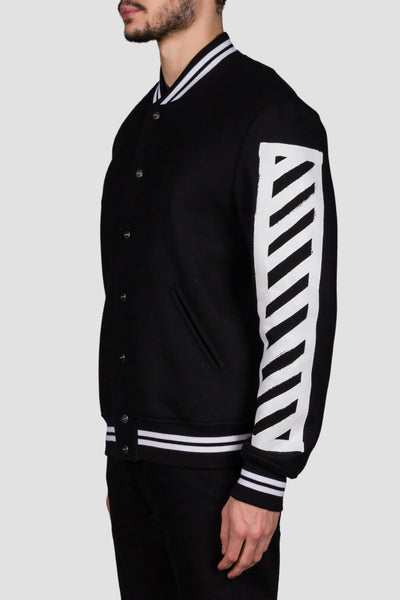 Brushed Diagonals Varsity - cooder