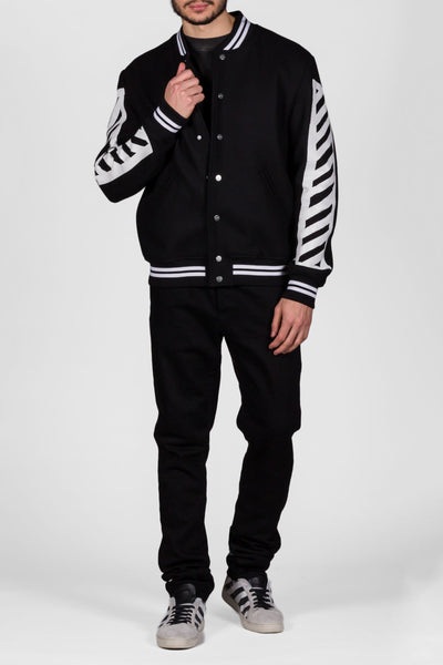 Brushed Diagonals Varsity - cooder