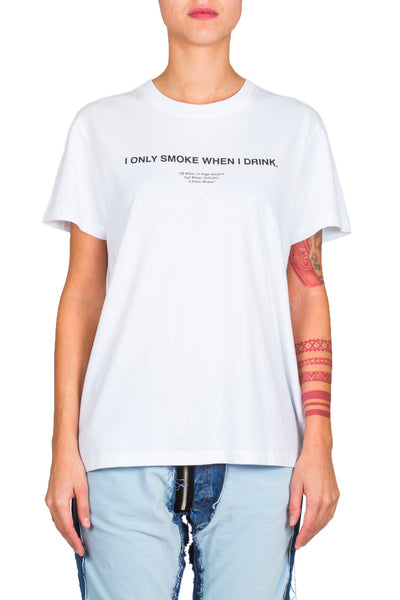 I Only Smoke When I Drink Tee - cooder