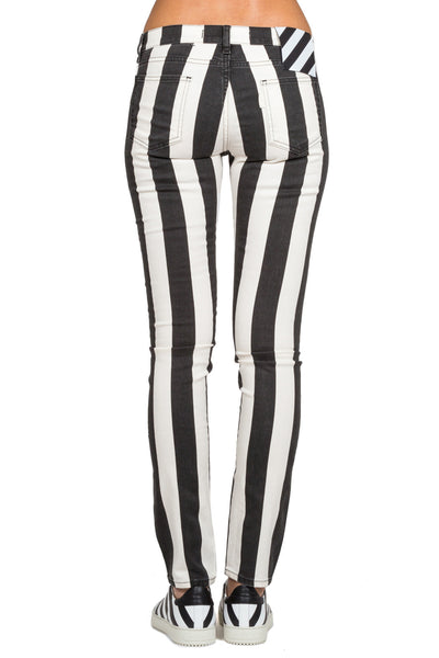 Striped Skinny 5 Pockets Jeans - cooder