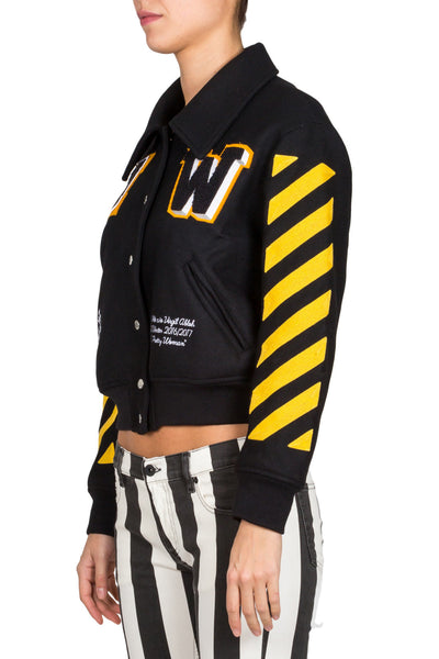Varsity Jacket With Patch - cooder