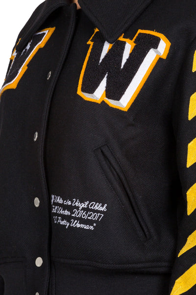 Varsity Jacket With Patch - cooder