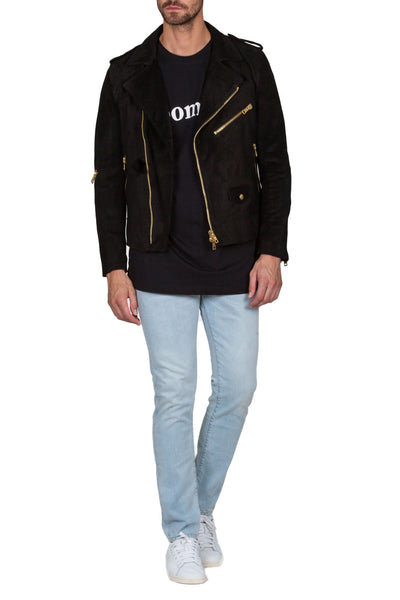 Ilaria Split Leather Jacket - cooder