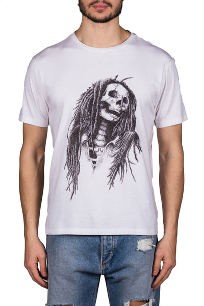 Rasta Skull T-Shirt - cooder