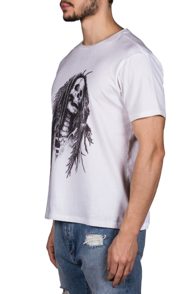 Rasta Skull T-Shirt - cooder