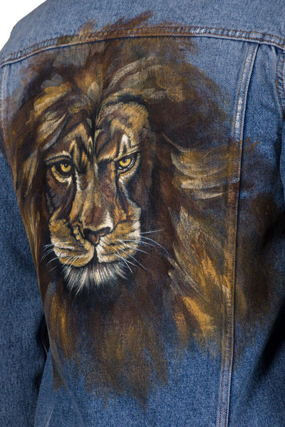 Lion Denim Jacket - cooder