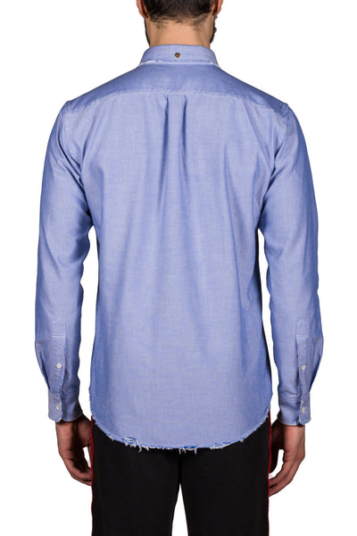 Ripped Oxford Shirt - cooder