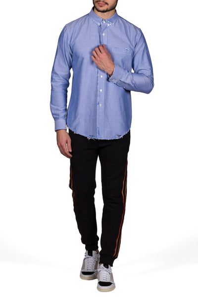 Ripped Oxford Shirt - cooder